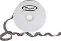 Gingham Ribbon 50 Yard Each Roll 100% Polyester Woven Edge (3/8" x 50 Yards, Coffee)