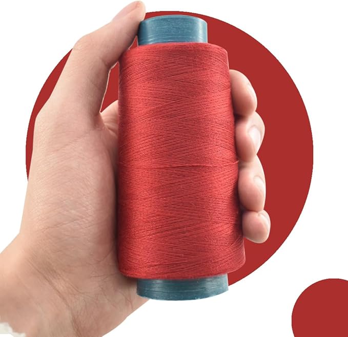 12 Color Sewing Machine Thread 40S/2 2500 Yard Per Overlock Cone Polyester Sewing Threads for Sewing Quilting Machines, DIY Sewing, Hand Embroidery, Serger