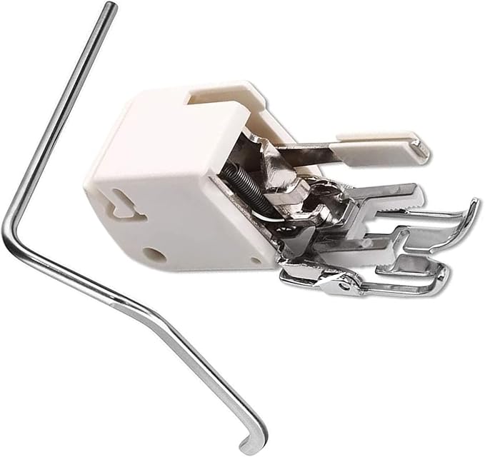 Even Feed Walking Foot with Quilting Guide Sewing Machine Presser Foot (5mm) #214875014 Compatible with Brother Singer Janome Sewing Machine