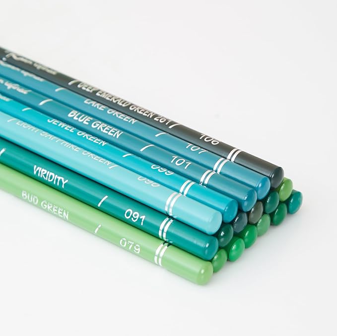 72 Premium Colored Pencils for Adult Coloring, Artist Soft Series Lead Cores with Vibrant Colors, Professional Oil Based Colored Pencils, Gift Box
