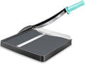 Paper Cutter, A4 Paper Trimmer with Safety Guard, 12" Cut Length Paper Cutting Board, Guillotine Trimmer with 16 Sheets Capacity, Paper Slicer for Scrapbooking Craft, Coupon, Label, Cardstock