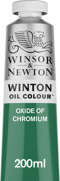 Winsor & Newton Winton Oil Color, 200ml (6.75-oz) Tube, Oxide Of Chromium