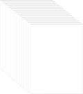 40 Sheets Bright White Cardstock 8.5 x 11 Printer Paper, 75lb Thick Craft Paper Card Stock for Wedding Invitations, Memus, DIY Making Cards, Business Cards, Menus, Birthday