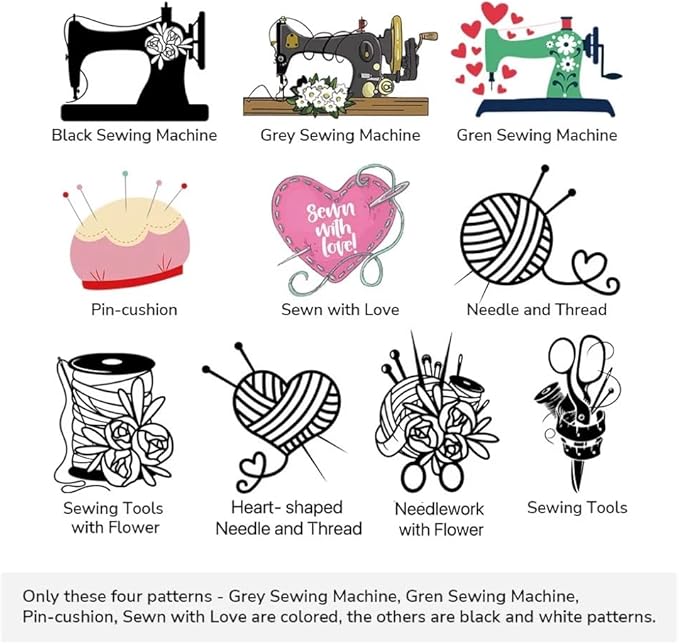 callie Personalized Sewing Labels for Handmade Items, Custom Name on Made with Love Cotton Tags for Crocheting, Branding, Crafts, Knitting 50-200 PCS (10 Pattern Options)