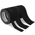 yeload Black Gaffers Tape 3 Pack - 1", 2", 3" - 90FT Waterproof, No Residue, Non-Reflective, Easy Tear - Multipurpose Gaff Tape for Photography, Filming, Stage, Production, Masking, Flooring, Gym