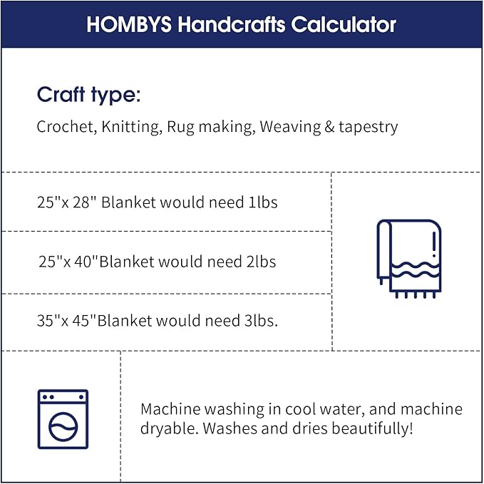 HOMBYS 8 Pack Assorted Chunky Yarn for Crocheting,Super Bulky Large Soft Fluffy Yarn,Plush Fuzzy Yarn,Thick Chenille Yarn for Hand Knitting/Arm Knitting,4 Cream & 4 Navy Blue(27yds,8 oz Each Skein)