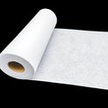 ANXINZENITH Interfacing for Sewing-11.8" x 30.6 Yards,White Iron-On Non-Woven Fabric Stiffener,Suitable for Quilting,Crafts,Clothing,and Home Decor Sewing Materials（50g/㎡）