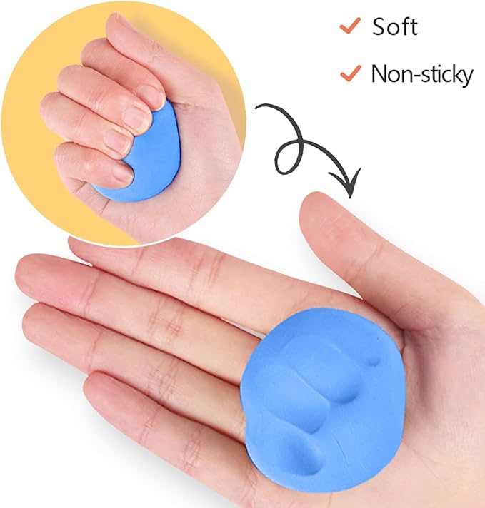 Cutedeer Air Dry Clay Kit, 36 Colors Modeling Clay for Kids, Soft Squishy Molding with Sculpting Tools and Tutorials, Arts Crafts Gift for Boys Girls
