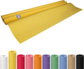 48" x 1200" (100 ft) Yellow Kraft Paper Roll, Pack of 2 - USA-Made Quality Craft Paper for Gift Wrapping, Kids' Arts & Crafts, School Projects - 100% Recycled, 50 lb Natural Material by IDL Packaging
