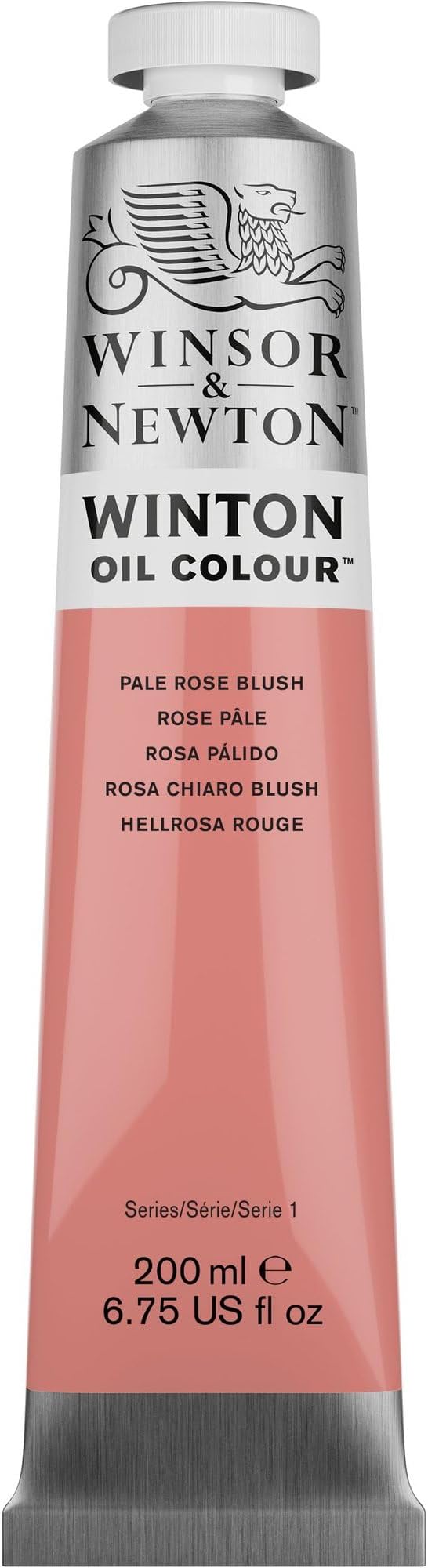 Winsor & Newton Winton Oil Color, 200ml (6.75-oz) Tube, Pale Rose Blush