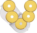 18mm Rotary Cutter Blades 5-Pack Replacement Blades Fits Fiskars, OLFA for Quilting Scrapbooking Sewing Arts & Crafts Sharp and Durable Cutter Blade