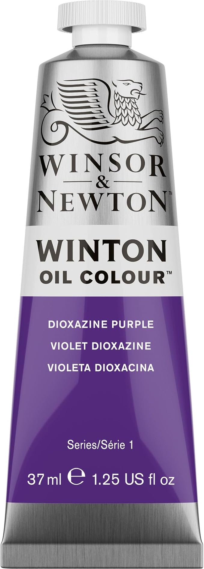 Winsor & Newton Winton Oil Color, 37ml (1.25-oz) Tube, Dioxazine Purple