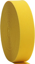 1.5 inch Gold Wide Elastic Band for Sewing 10 Yards Double-side Twill Woven Elasitc Stretch Heavy Knit Elastic Waistband for Pants Wigs DIY Crafts & Projects