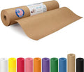 IDL Packaging 18" x 1800" (150 feet) - Brown Kraft Paper Roll - 50lb Thickness - Heavy-Duty Paper for Packing, Moving, Shipping, Crafts - 100% Recyclable Natural Kraft Wrapping Paper