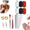 37PCS Sewing Tool Set, 2025 New Portable Needles Thread Repair Tools, Multi-Purpose Needle and Thread Kit, DIY Hand Made Craft Set, Sewing Working Kit for Beginners (1 Set)