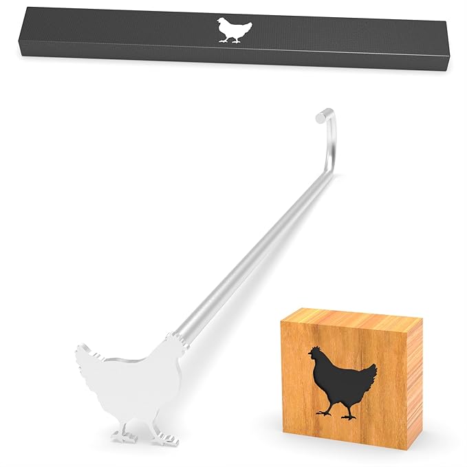 1.0" Mini Custom Wood Branding Iron Personalized for Wood Working, Leather Hats, Steak, BBQ Brander & Bread Logo, Personalized Steak Branding Iron for Food (Small, 050# Hen)