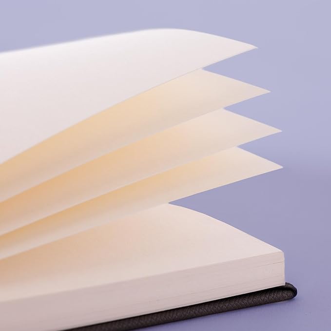 Olympian Ringed Sketchbook, A5 Size 5.5 x 8.25 inches, Gold Metal Ring Binding Lays Flat, 60 Sheets, 150 GSM Fine Art Paper for Artists, Ideal for Pencil, Ink, Watercolor, Leda Art Supply (Pack 2)