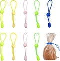 10 PCS Clay Bag Ties, Adjustable Pottery Tool Strap Holder, Ceramic Tool Strap, The Must-Have Pottery Tool Ties for Pottery Ceramic Bag Closure and Organization