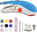 Handheld Sewing Machine for quick stitching, Mini Sewing Machine with Sewing Kits for Home DIY, Travel