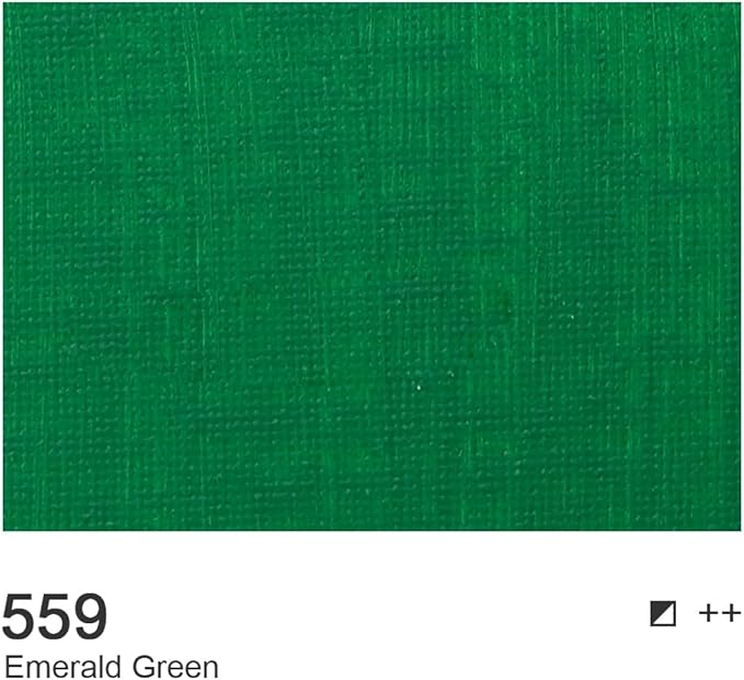 AUREUO Emerald Green Acrylic Paint, 4 Fl Oz / 120ml Single Tube, Rich Pigment Forest Green Color Art Craft Paints for Canvas, Rocks, Wood, Ceramic, Fabric