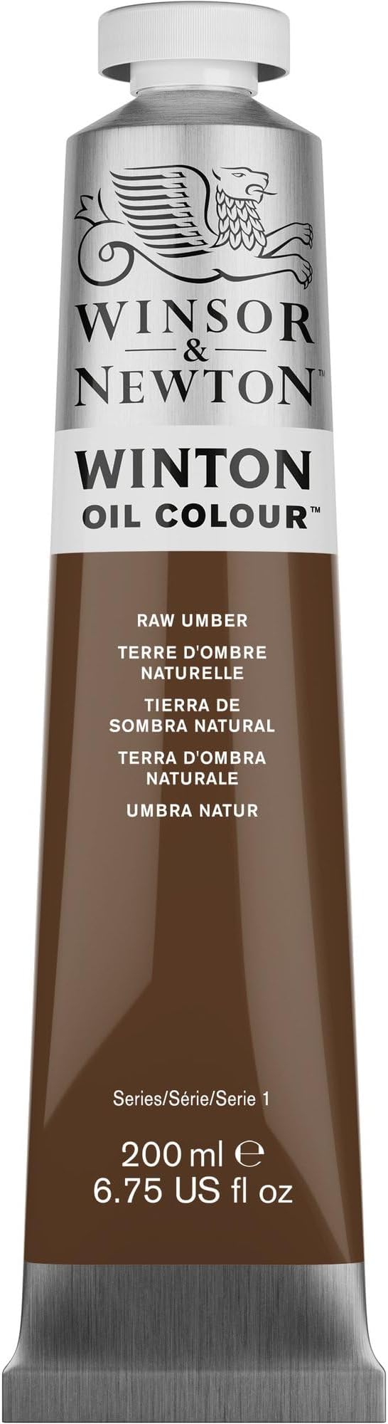 Winsor & Newton Winton Oil Color, 200ml (6.75-oz) Tube, Raw Umber