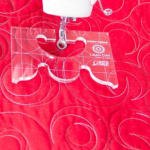 Quilting Ruler Templates for Beautiful Designs and Patterns | Quilting Template | Quilting Ruler from The Grace Company (Circle Ruler)