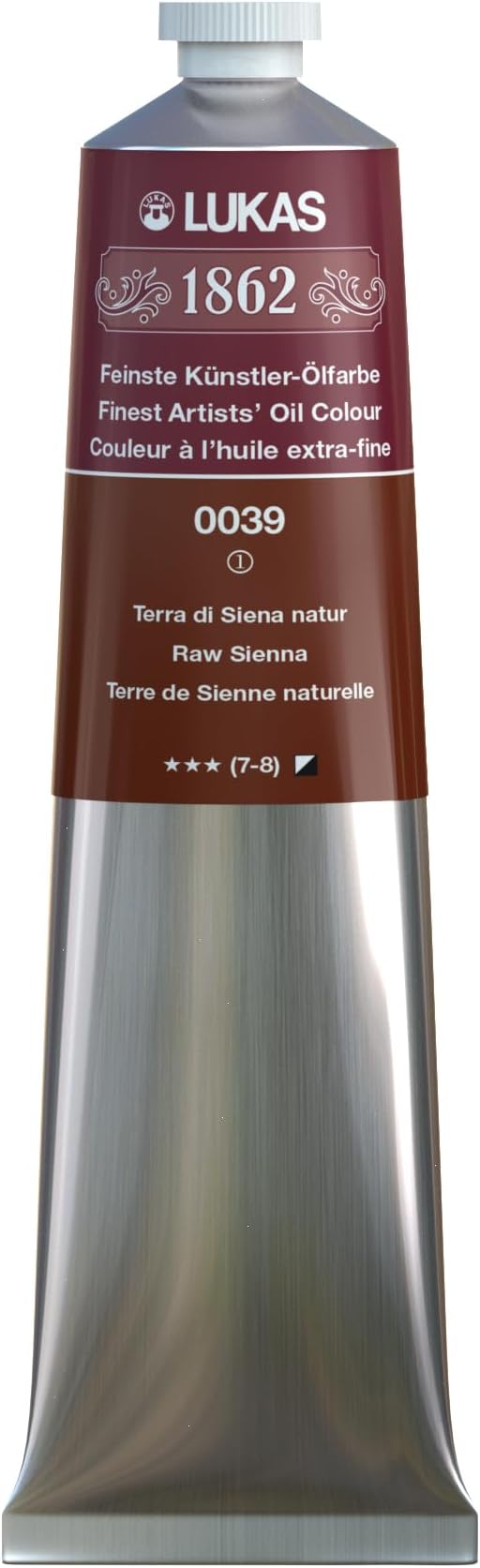 Lukas 1862 Oil 200 ml – Professional Quality – Colour Terra di Siena Natural