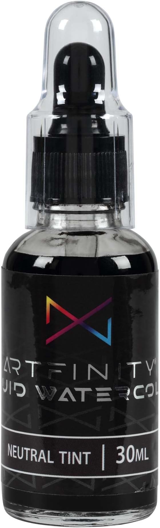 Liquid Watercolor Paint 30 ml Bottle, Neutral Tint - Vibrant Dye-Based Liquid Watercolor w/Glass Pipette, Fast-Drying, Fine Art Paint for Calligraphy, Airbrushing & Traditional Art