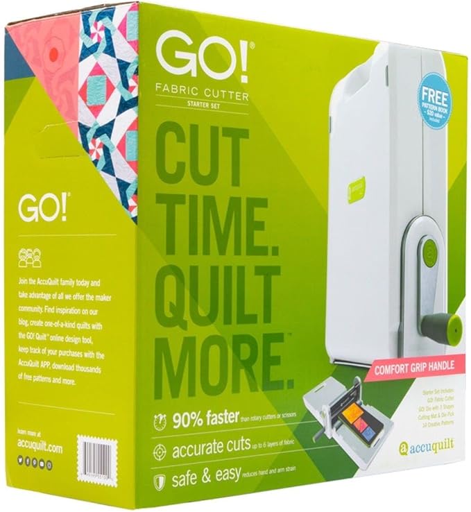 Accuquilt GO! Fabric Cutter Starter Set