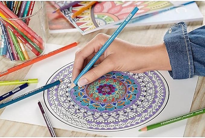 Prismacolor Premier Colored Pencils, Soft Core, Assorted Colors, 24 Count - Durable, Vibrant, Ultra-Smooth, Adult Coloring, Drawing, Sketching, Arts & Crafts
