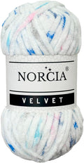 Soft Velvet Yarn Chenille Yarn for Crocheting Super Bulky 100g (74.3 yds) Baby Blanket Yarn for Knitting Amigurumi Yarn for Crochet Weaving Craft
