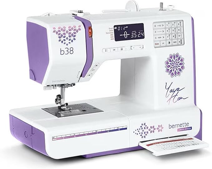 Bernette B38 Yaya Han Special Edition Sewing Machine with Topstitch bag
