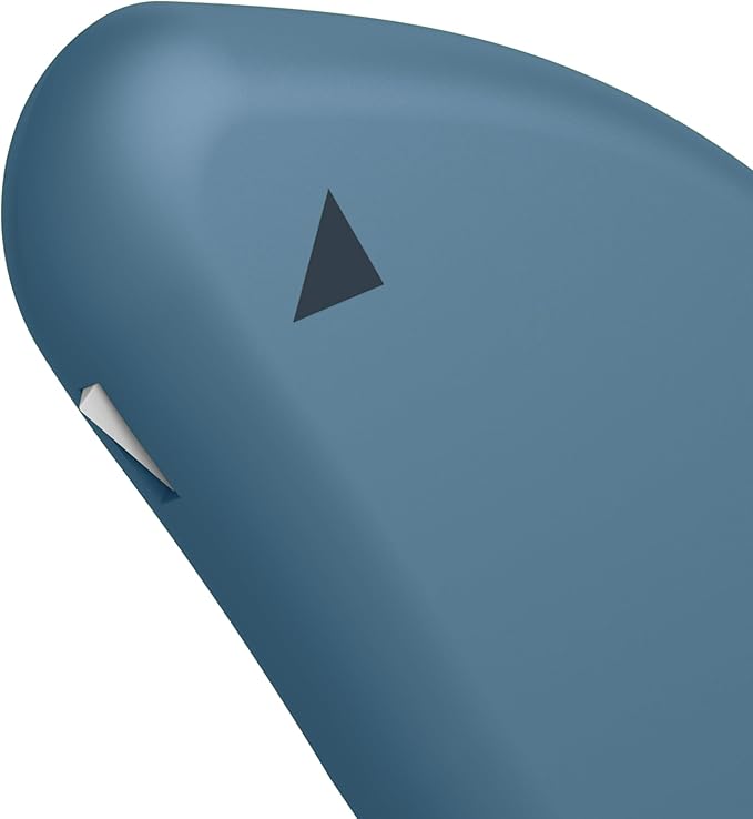 Slice Micro Safety Cutter | Safe Ceramic Box Cutter Lasting 11x Longer than Metal | Keychain Box Opener | 1 Pack | Slate