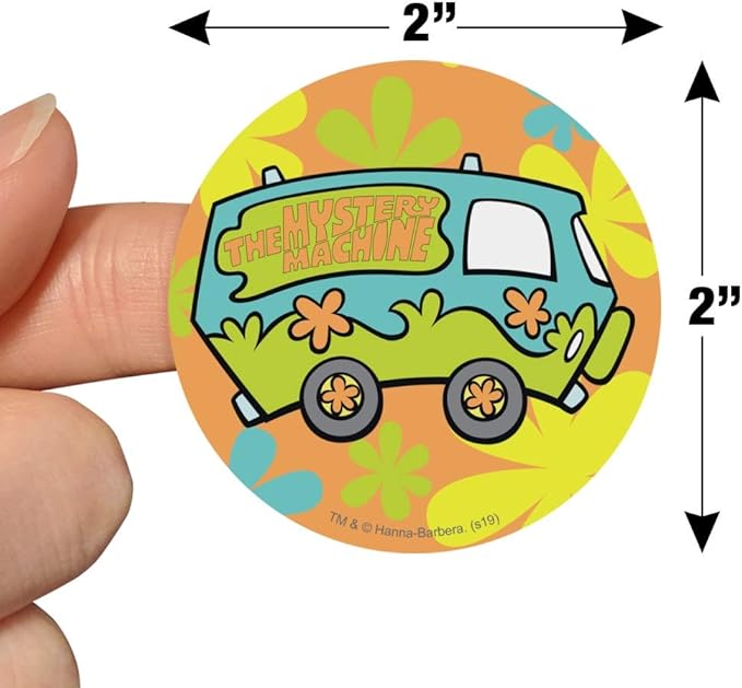 Scooby-Doo The Mystery Machine Planner Calendar Scrapbooking Crafting Stickers