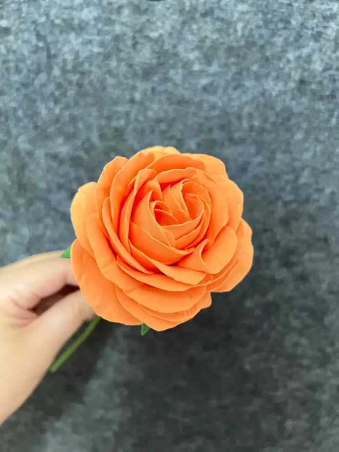 Air Dry Modeling Clay 10.5 oz Ultra Light Soft Magic Clay DIY Molding Dough Primary Colors for Kids Art Craft Kit Orange