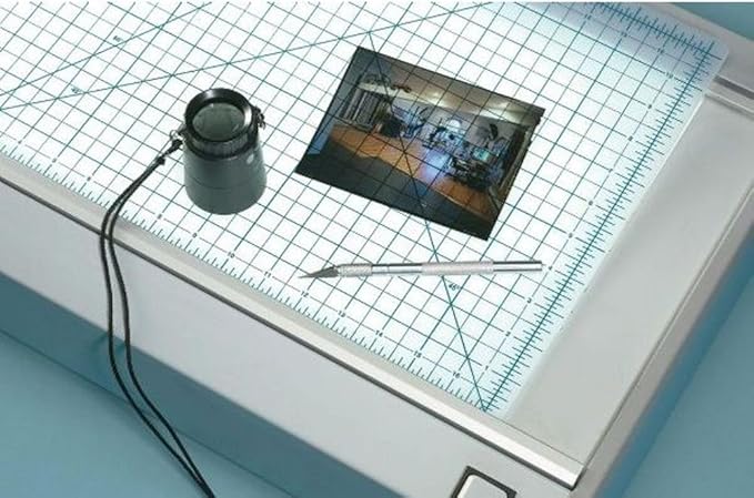 ALVIN TM Translucent Cutting Mat 24 x 36 inch | 3mm Layer with Grid on 1 Side | Light Box Compatible - Model TM2236