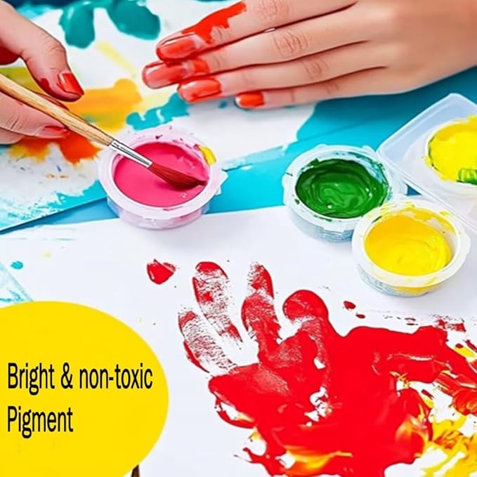 Tucocoo Colorful Flowers Float Paint by Number Rural Fall Harvest Scenery DIY Painting on Canvas with Brushes Acrylic Paints Paint by Numbers for Adults and Kids Beginner 16x20 Inch（Without Frame）