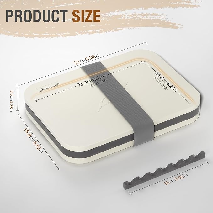 Wet Pallet for Painting Miniatures - Golden Maple 2 in 1 Dry and Wet Palette with Lid, Including 11 Miniature Paint Brushes,100PCS Palette Paper, 4PCS Sponges, Paint Brushes Holders