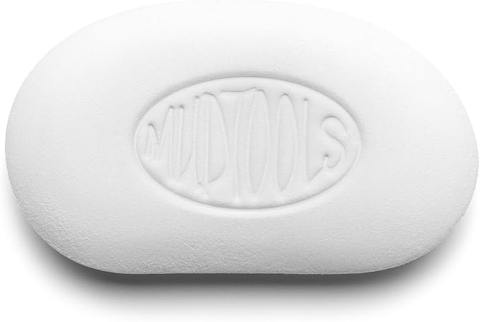 Sherrill Mudtools MudSponge White Finishing Sponge Tool for Pottery and Clay Artists