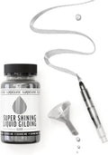 Liquid Silver Leaf Paint - Alcohol Based Fast Drying Silver Liquid Leaf, 3.38 fl oz (100 ml)