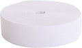 1-1/5 Inch by 20 Yard White Heavy Stretch High Elasticity Elastic Spool Knit Elastic Bands for Sewing