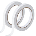 1/4" 2 Rolls Double Sided Adhesive Sticky Tape for Arts, DIY, Card Making, Crafts, Photography, Scrapbooking, Gift Wrapping, Office School Stationery Supplies, Home Supplies (Width: 6mm)