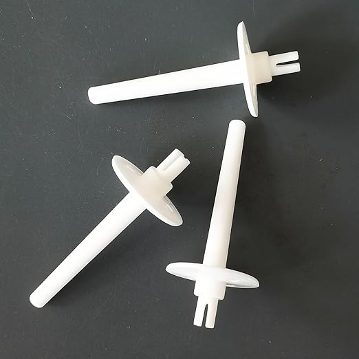 3Pcs Sewing Machine Spool Pin Thread Holder, Plastic Replacement Bobbin Pin for Twin Needle or Handheld Use, Compatible with Brother Sewing Machine Parts