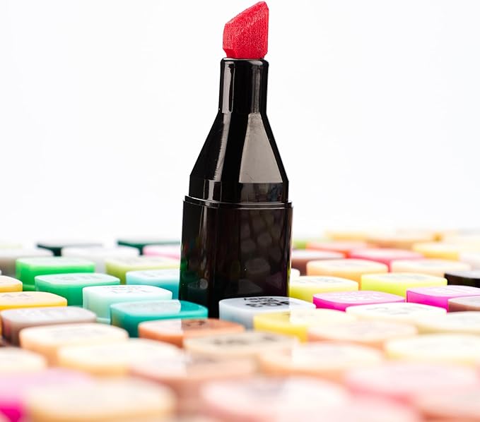 80 Colors Alcohol Markers - Dual Tip Permanent Art Markers Set for Coloring Drawing Painting, Fine and Chisel Tip Alcohol Based Pens with Storage Case for Adult Artists