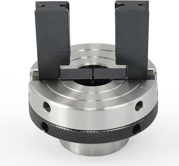 Dedicated Pen Drilling Lathe Chuck 3-1/4-inch 2-Jaw,Pen Blank Drilling Chuck with 1" X 8TPI Direct Thread,Pen Blank Chuck for Woodturning