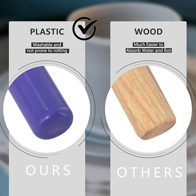 UPTTHOW Plastic Pottery Ball Opener Tool for Ceramics, Ergonomic Pottery Base Bottom Guide for Perfect Artisan Creations