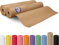 Brown Paper Roll 18" x 1800" (150 feet), Pack of 2 - USA-Made Brown Craft Wrapping Paper 50lb Thickness for Packing, Moving, Shipping & Crafts/Arts - 100% Recycled Natural Material by IDL Packaging