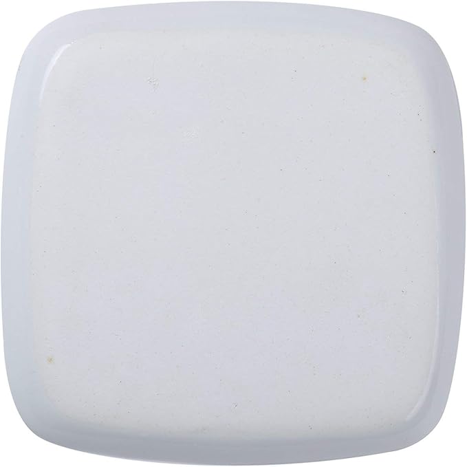 MEEDEN 7-Well Square White Porcelain Artist Paint Palette for Watercolor Gouache Acrylic Oil Painting, 5-4/5-Inch