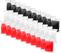Air Dry Clay, 30 Packs Foam Clay, Soft Modeling Clay Super Light Weight Air Dry Clay Perfect for Arts Crafts - Black White Red