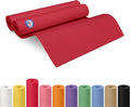 18" x 1200" (100 ft) Red Kraft Paper Roll, Pack of 2 - USA-Made Quality Craft Paper for Gift Wrapping, Kids' Arts & Crafts, School Projects - 100% Recycled, 50 lb Natural Material by IDL Packaging